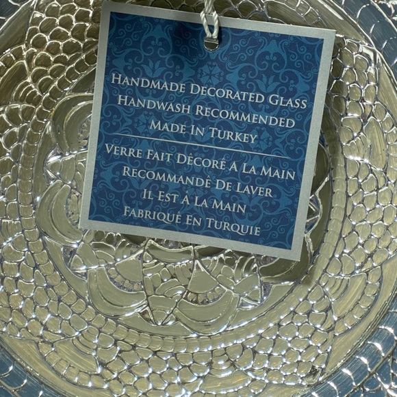 2x Decorative Turkish Glass Plate’s. - Picture 9 of 13